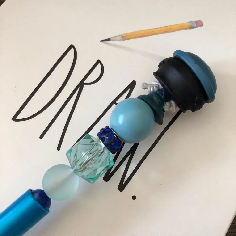 Disney Doorables: Atlantis: Audrey handmade beaded pen